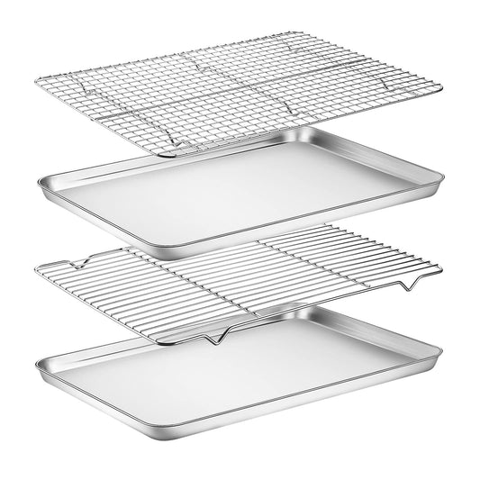 Baking Sheet with Rack Set