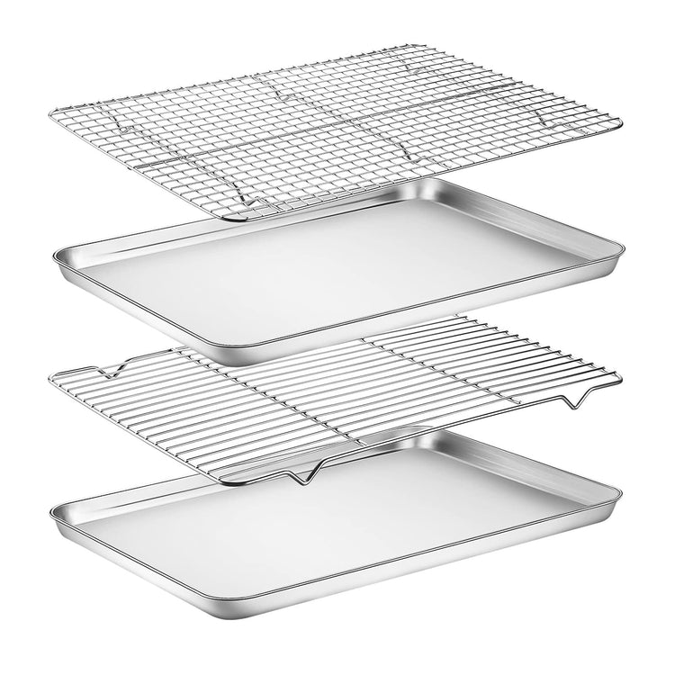 Baking Sheet with Rack Set