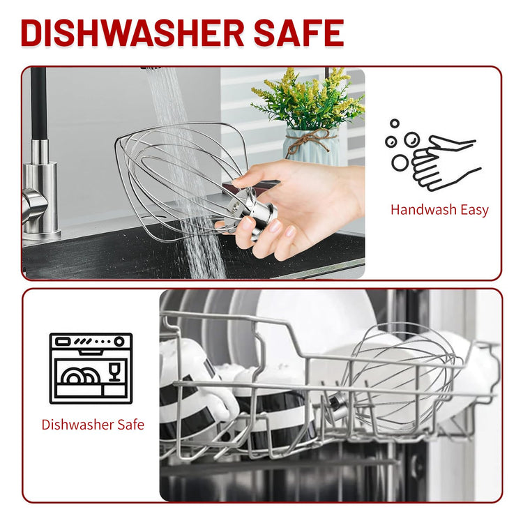 K45WW 6 Wire Whip Attachment for KitchenAid 4.5 5 Quart Tilt