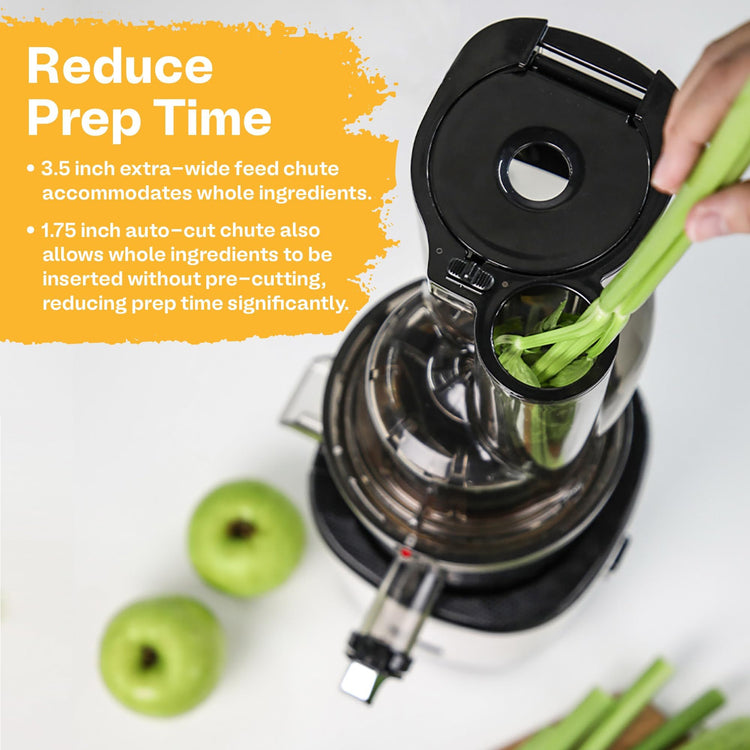 Whole Slow Juicer REVO830SWP Cold Press Masticating Juicer Machine