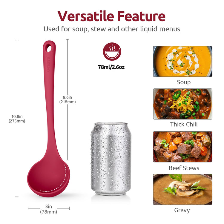 Silicone Soup Ladle