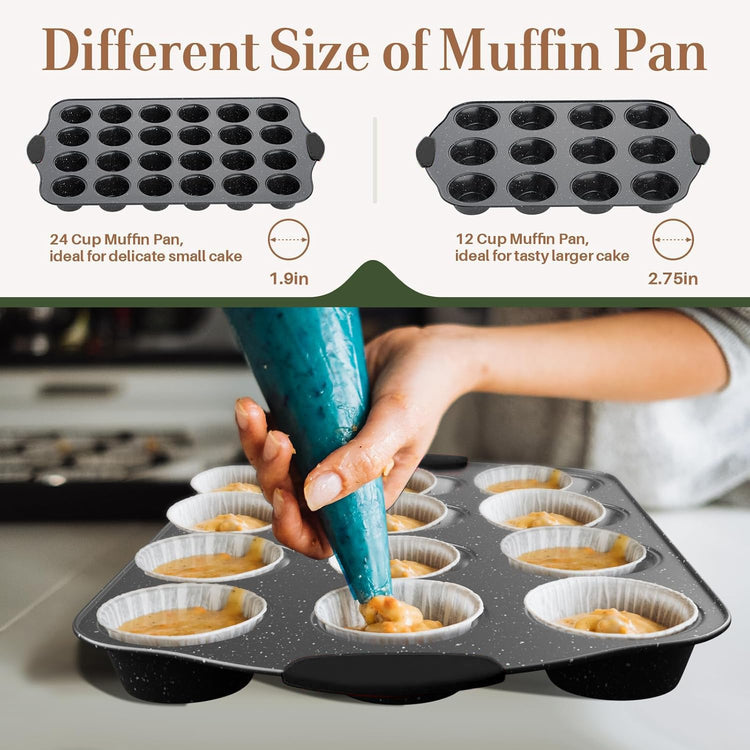 11 Piece Nonstick Baking Pans Set