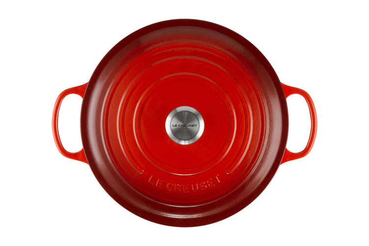 Enameled Cast Iron Round Dutch Oven