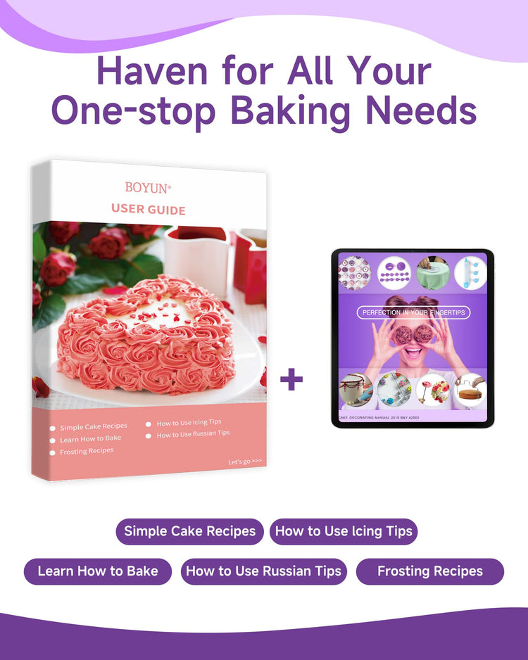 Cake Decorating Supplies Kit for Beginners