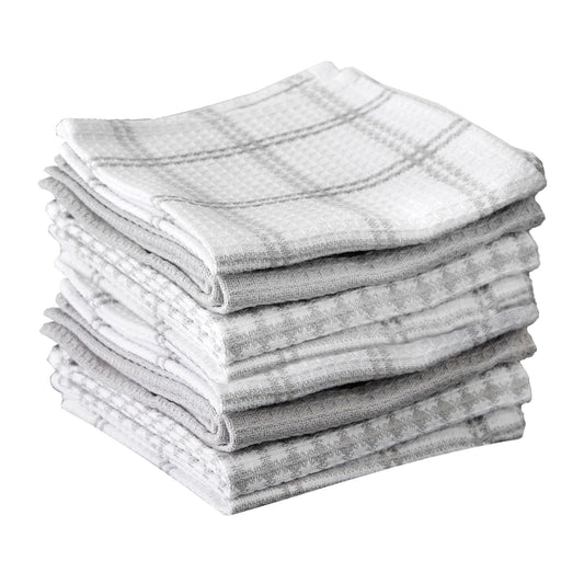 Premium Waffle Dish Cloths (8 Count)