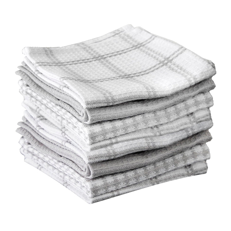 Premium Waffle Dish Cloths (8 Count)
