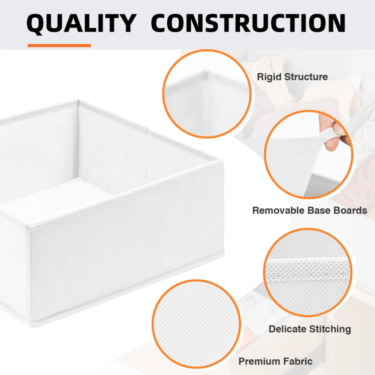 FAMILY PACK】Drawer Organizer Clothes (20 Count)