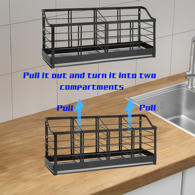 Large Kitchen Utensil Holder with Diatomite Base