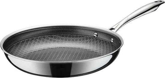 Cuisinart FusionElite+ Hybrid Nonstick Tri-Ply Stainless Steel Skillet, 10″ Skillet Frying Pan with PURELYSEAR Ceramic Nonstick Technology, Scratch Proof, Cool Grip Handles, Dishwasher Safe