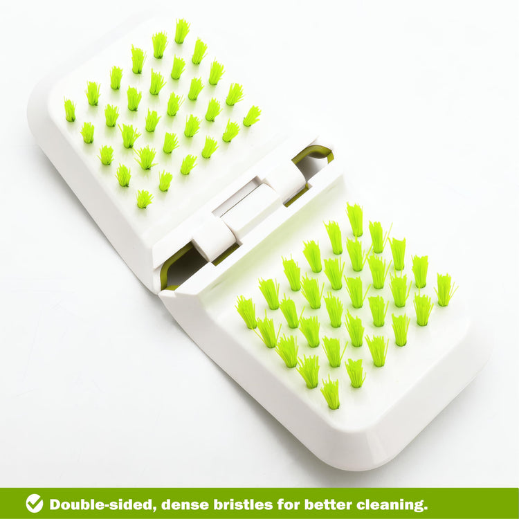 2Pcs Openable BladeBrush Knife and Cutlery Cleaner Brush (2 Count)