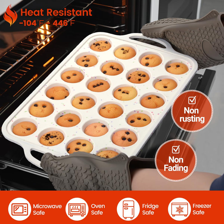 Silicone Mini Muffin Pan
