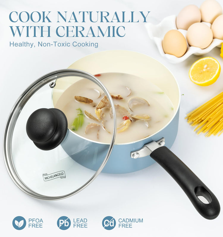 Nonstick Sauce Pan with Lid