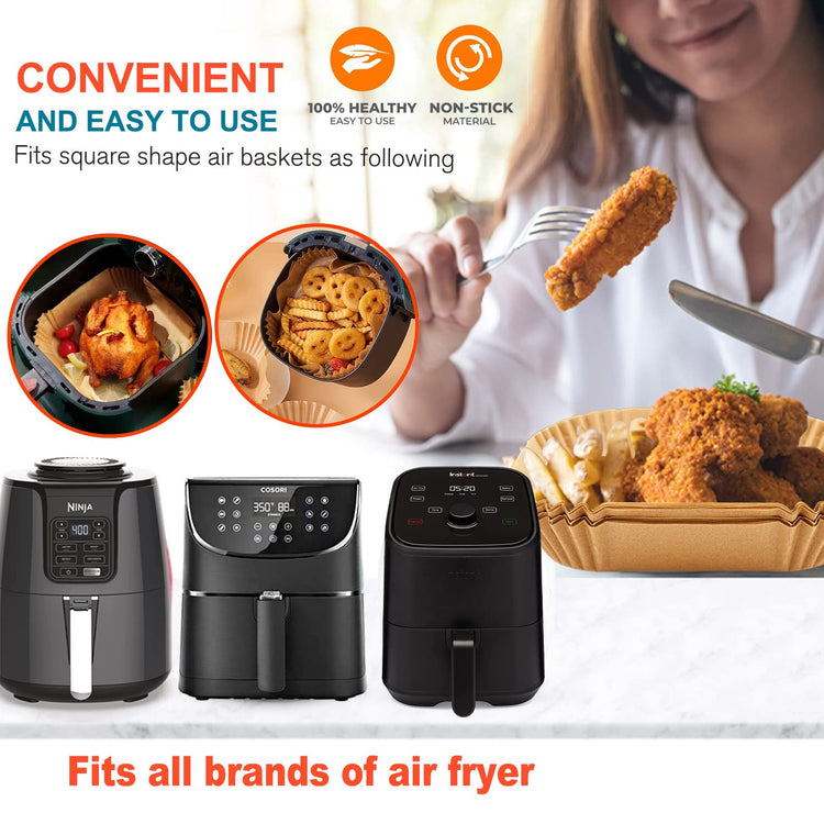 Air Fryer Liners Disposable 9 Inch (125 Count)