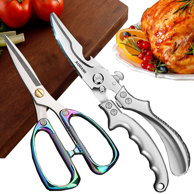 2 Piece Kitchen Shears Set