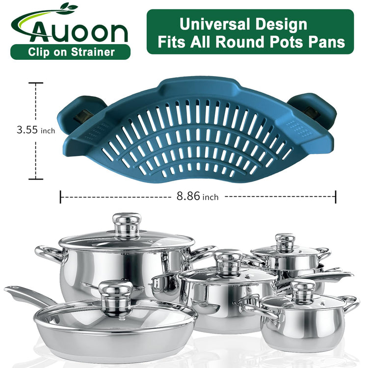 Pasta Strainer Clip on Silicone