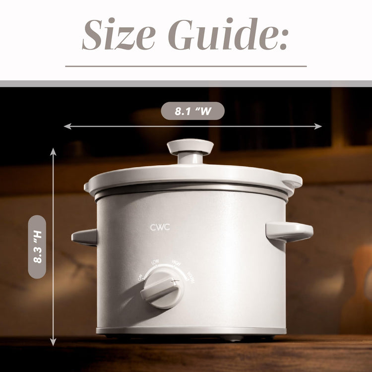 2QT Mini Electric Round Slow Cooker
