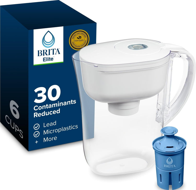 Small 6 Cup Water Filter Pitcher