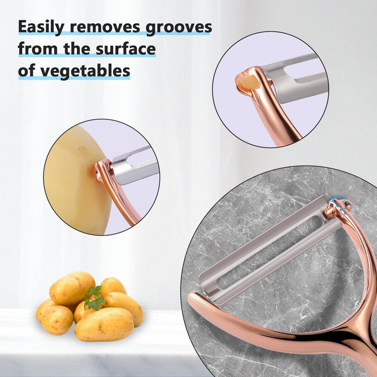 Y Peeler with Practical Bud Remover