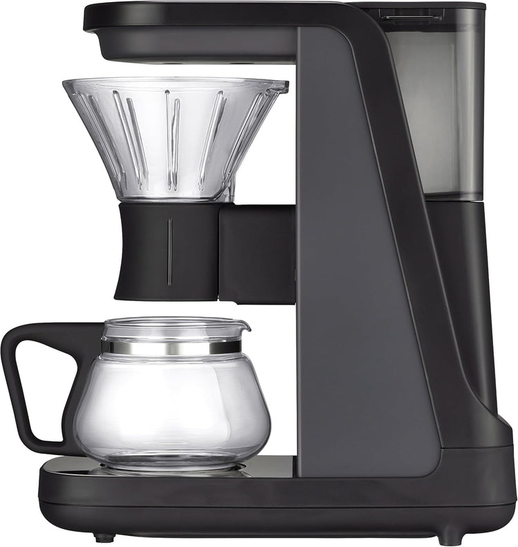 Tiger Hybrid Automatic Coffee Maker - Pour Over Coffee Maker & Immersion Brewing Coffee Machine, Innovative Design for Outstanding Brew, Black