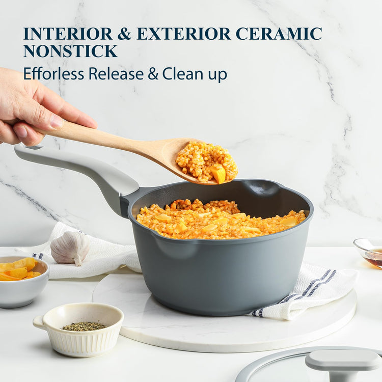 Nonstick Saucepan with Lid
