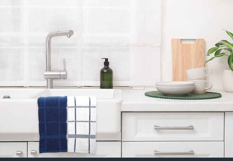 100% Cotton Terry Dish Towels (4 Count)