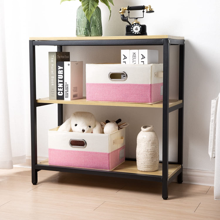 Large Collapsible Storage Baskets for Closet [3 (3 Count)