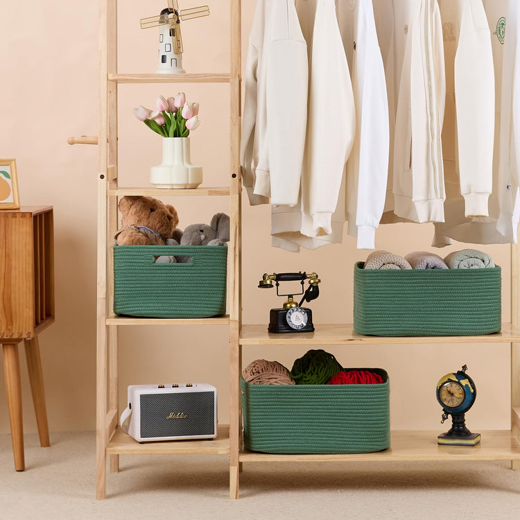 Large Storage Baskets for Organizing (4 Count)