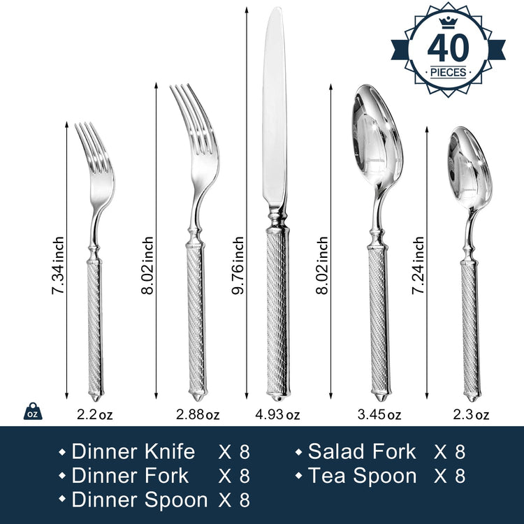 Silverware Set for 8