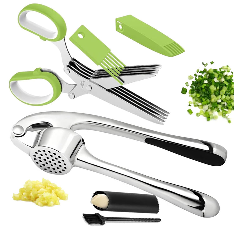 Garlic Press Stainless Steel