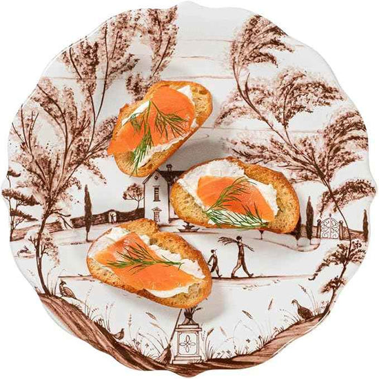 Juliska Country Estate Harvest Party Plate Assorted Set/4