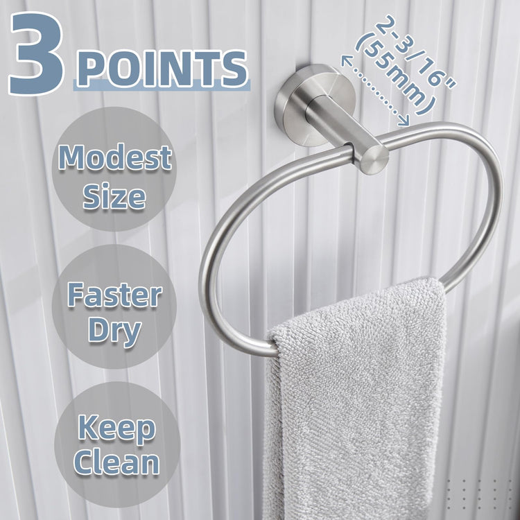 Swivel Hand Towel Holder for Bathroom