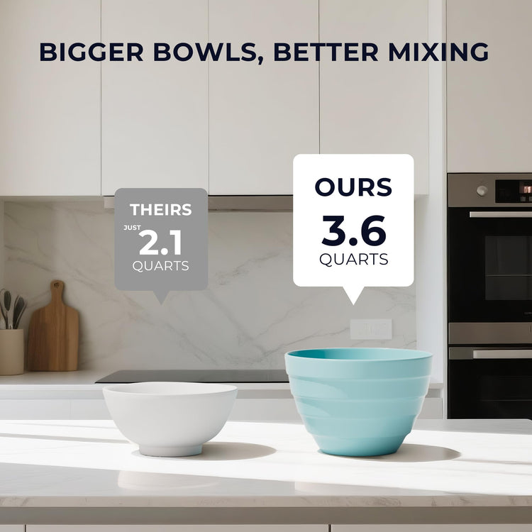 Mixing Bowls with Lids (5 Count)