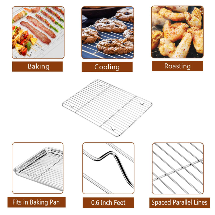14" Roasting Pan with Racks