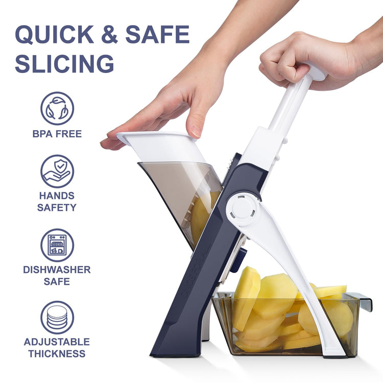 Safe Mandoline Slicer for Kitchen