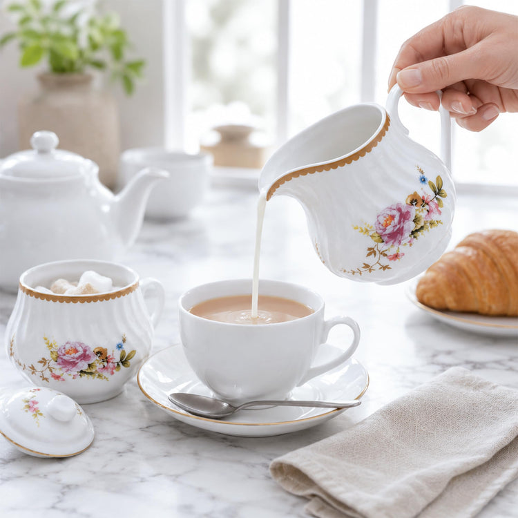 Sugar and Creamer Set