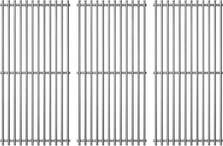 18-1/8" Stainless Steel Grates Replacement for Charbroil 463263110, 463268107, 463271309, 463271312, 463271313, 463271314, 463271315, 466231711, 466247310, 466247512 Kenmore Gas Grill