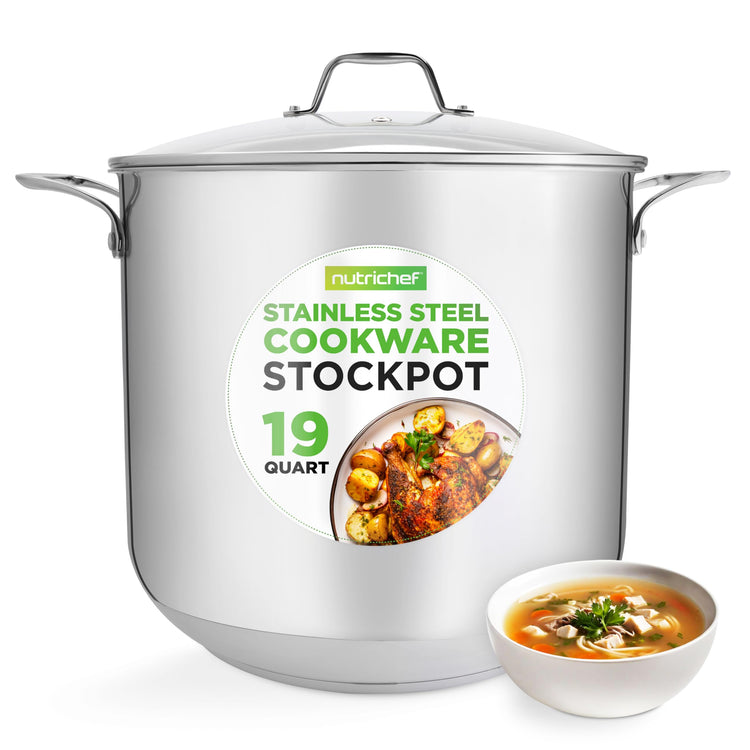 19 Quart Stainless Steel Stockpot