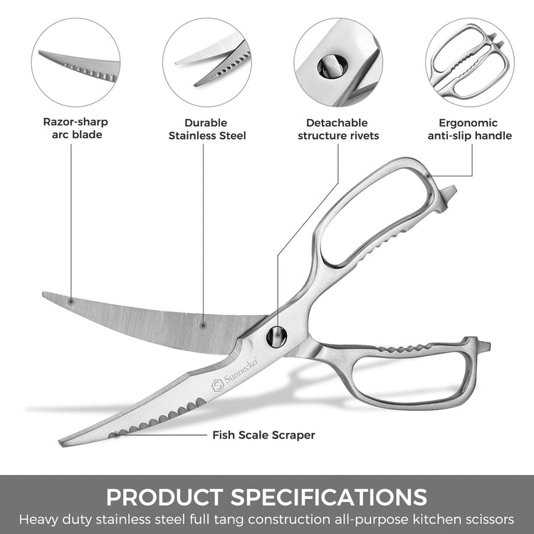 Heavy Duty Kitchen Scissors