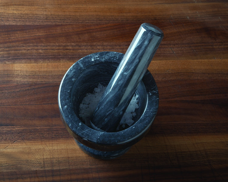 Marble Mortar and Pestle Set