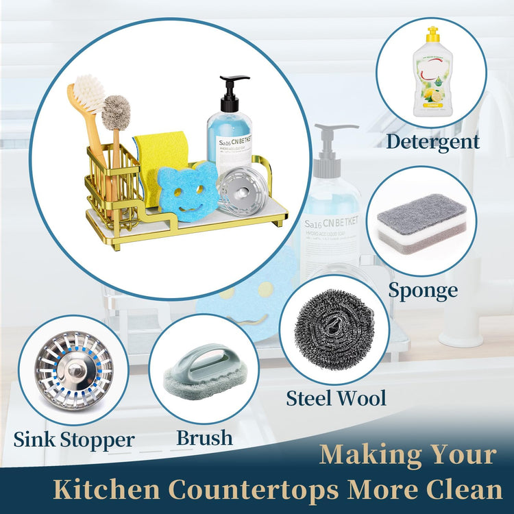 Sponge Holder for Kitchen Sink