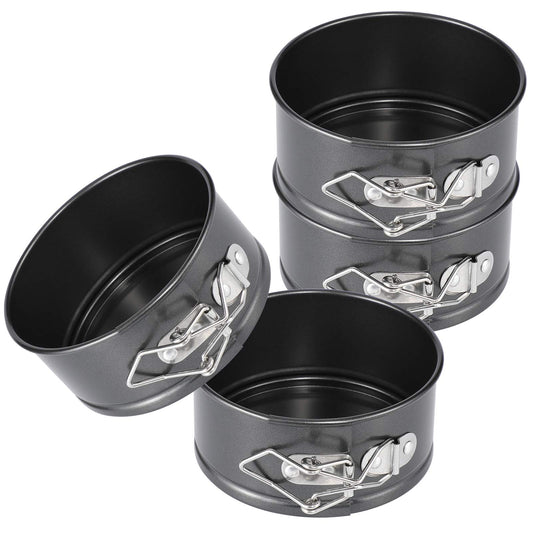 4 Inch Mini Springform Pan Set (4 Count)