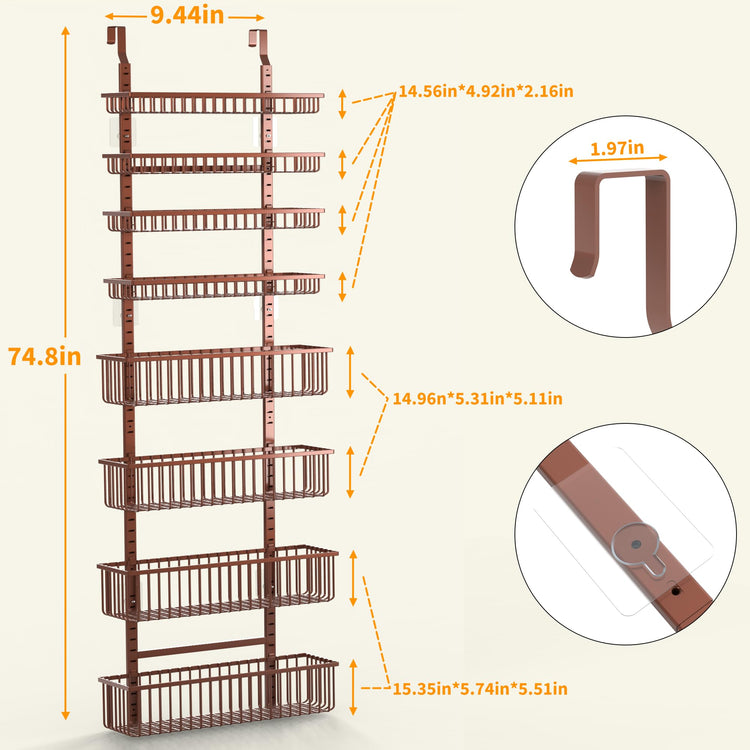 Over The Door Pantry Organizer
