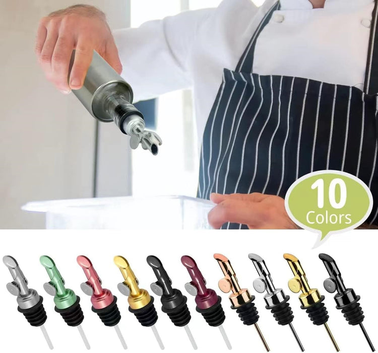 Olive oil dispenser spout