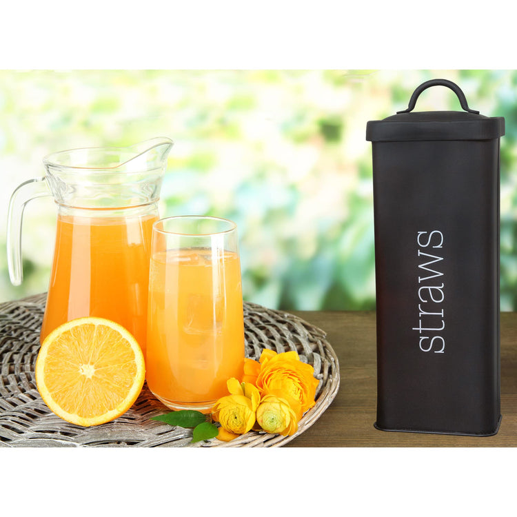 Farmhouse Enamelware Straw Holder