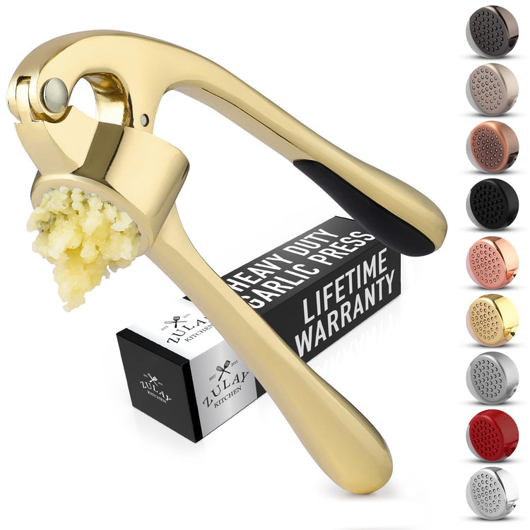 Premium Garlic Press with Soft