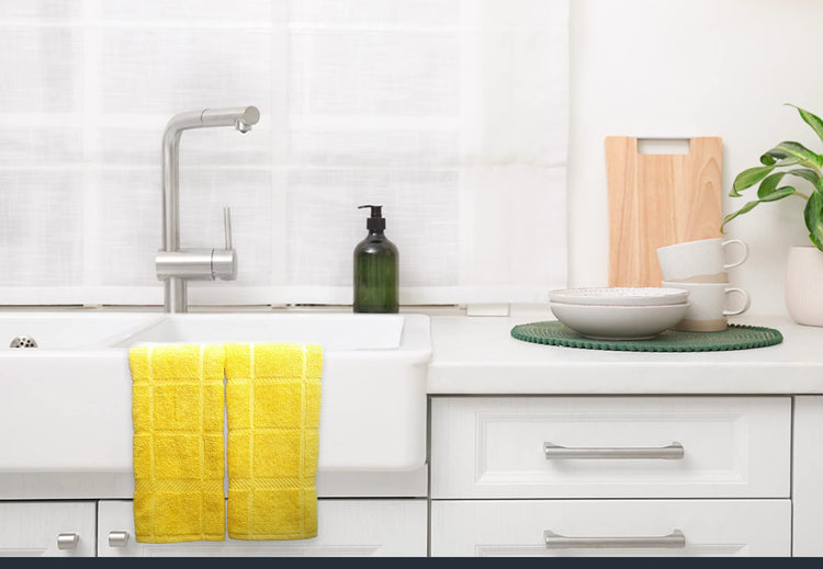 100% Cotton Terry Dish Towels (4 Count)