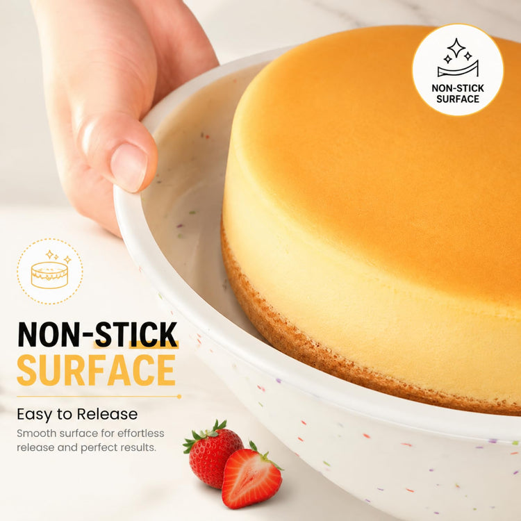6 Inch Round Cake Pans (2 Count)