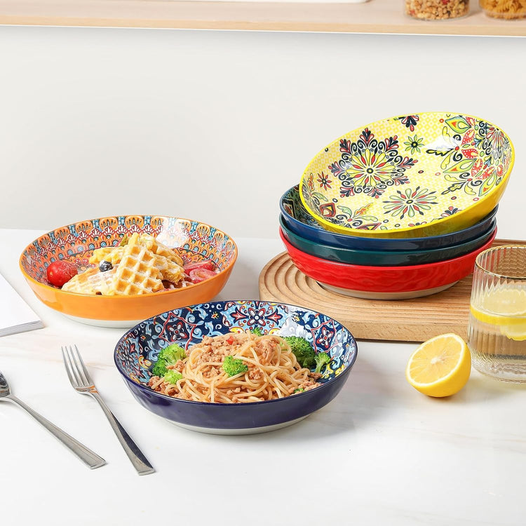 KitchenTour Pasta Bowls Set of 6