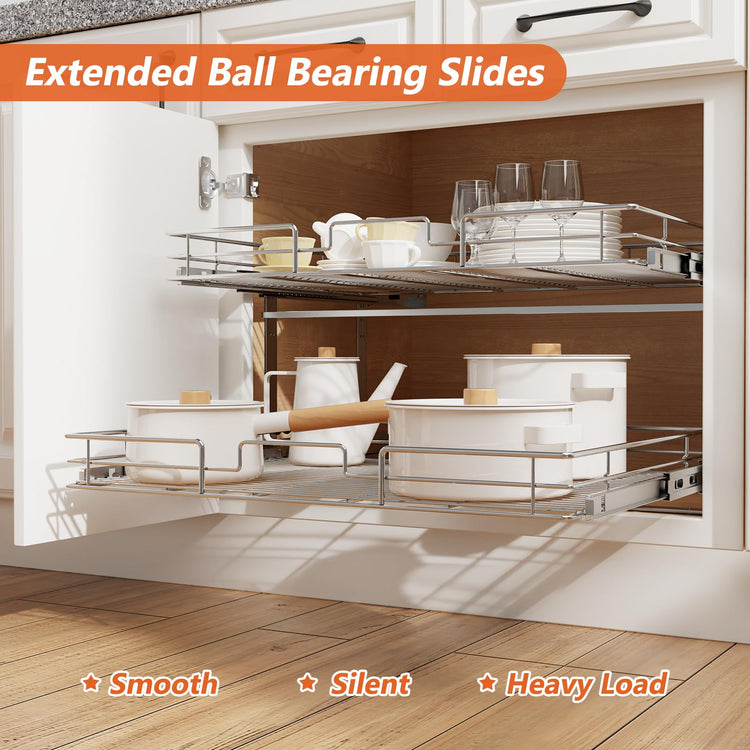 Individual Pull Out Cabinet Organizer