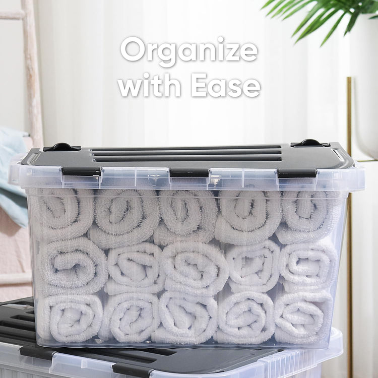 Storage Bins with Lids